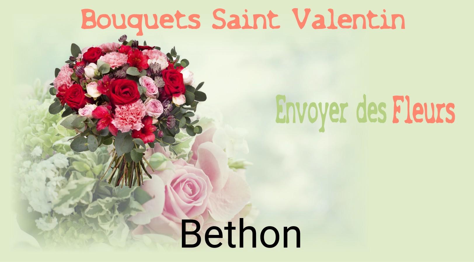 Roses de Saint-Valentin livrées à Bethon